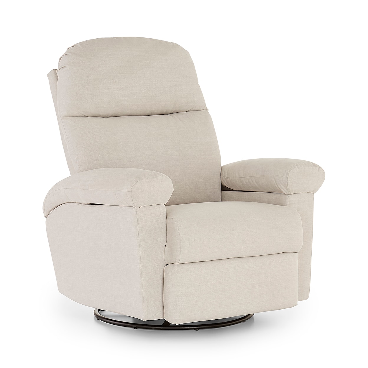 Best Home Furnishings Jodie Pwr Swivel Recliner w/ Adjustable Arms & HR