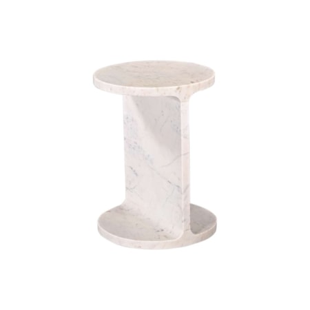 Emmett White Accent Table