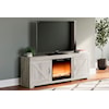 Signature Design by Ashley Bellaby TV Stand with Electric Fireplace