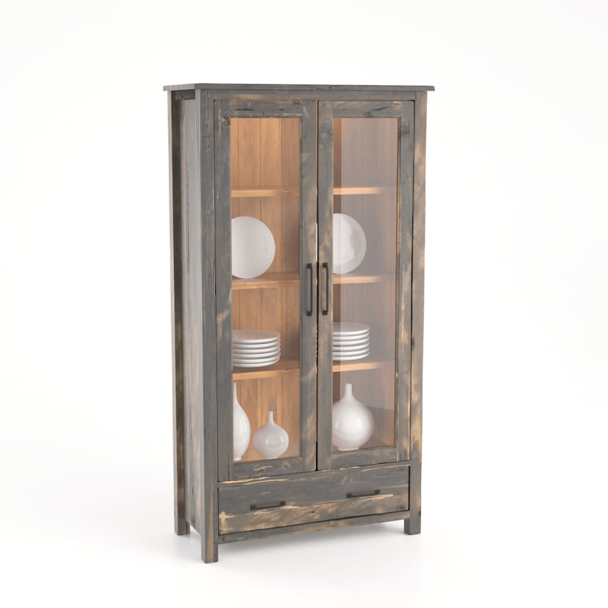 Canadel Champlain. Customizable Buffet/Display Cabinet