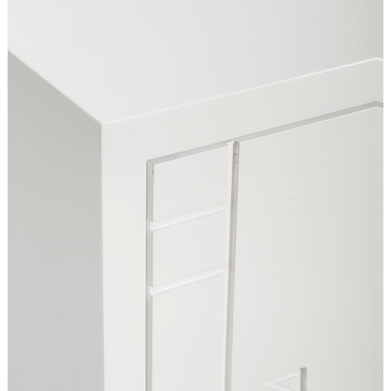 Uttermost Accent Furniture - Chests Stockholm White 2-Door Cabinet