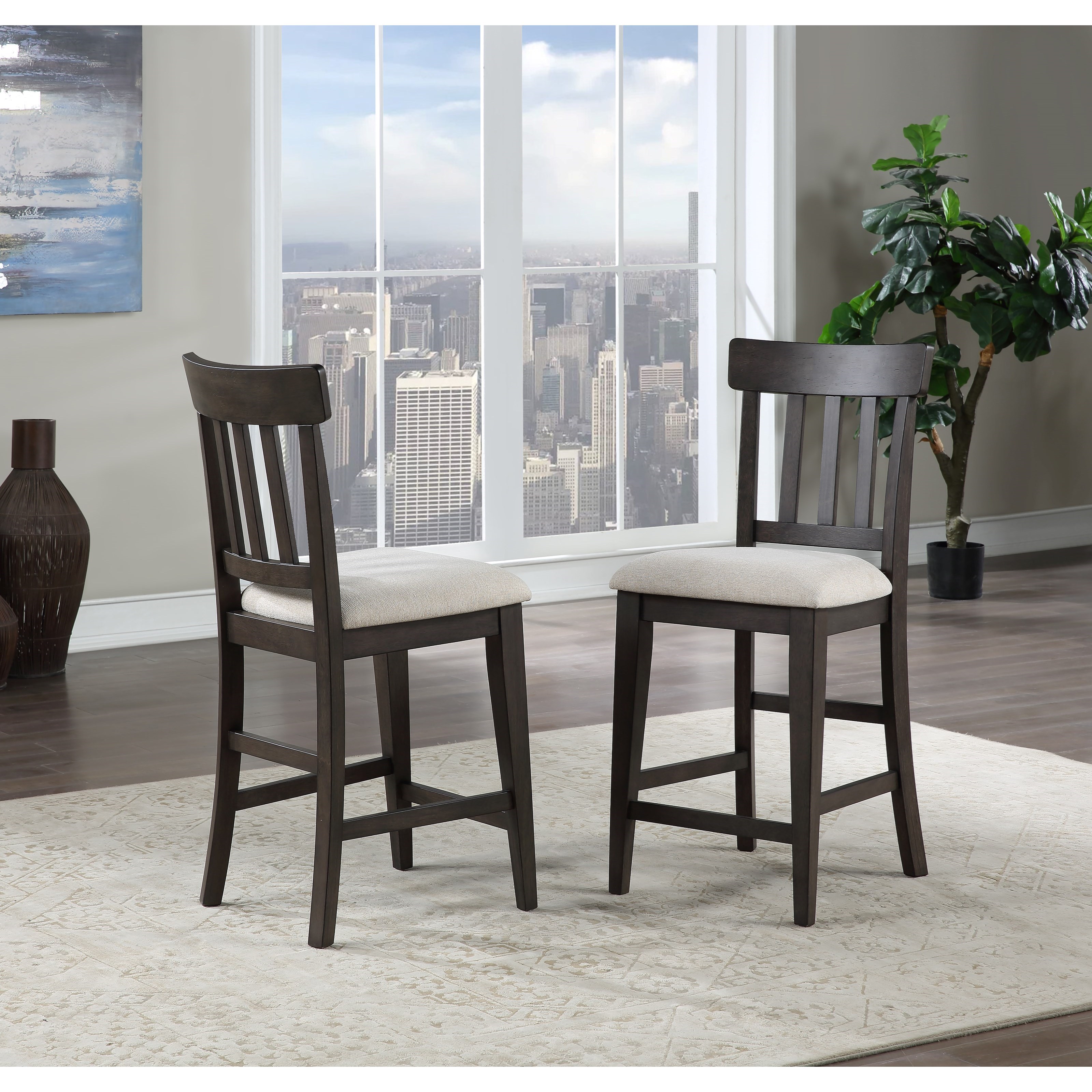 Steve Silver Napa Upholstered Counter-Height Side Chair