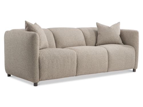 Contemporary Luc Fabric Power Motion Sofa