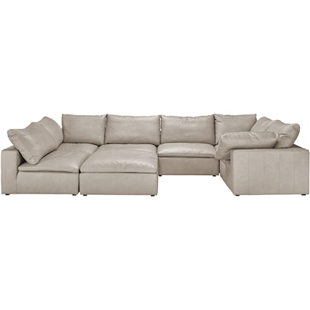 7-Piece Sectional with Ottoman
