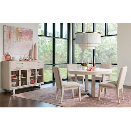 5-Piece Dining Set with Storage