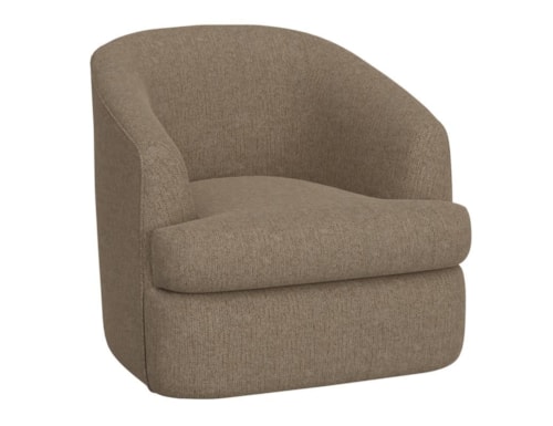 Contemporary Accent Chair with 360 Swivel