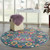 Nourison Passion 5'3" Round  Rug