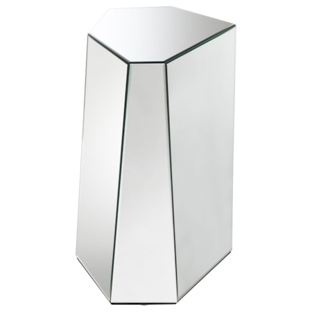 Abstract Geometric End Table