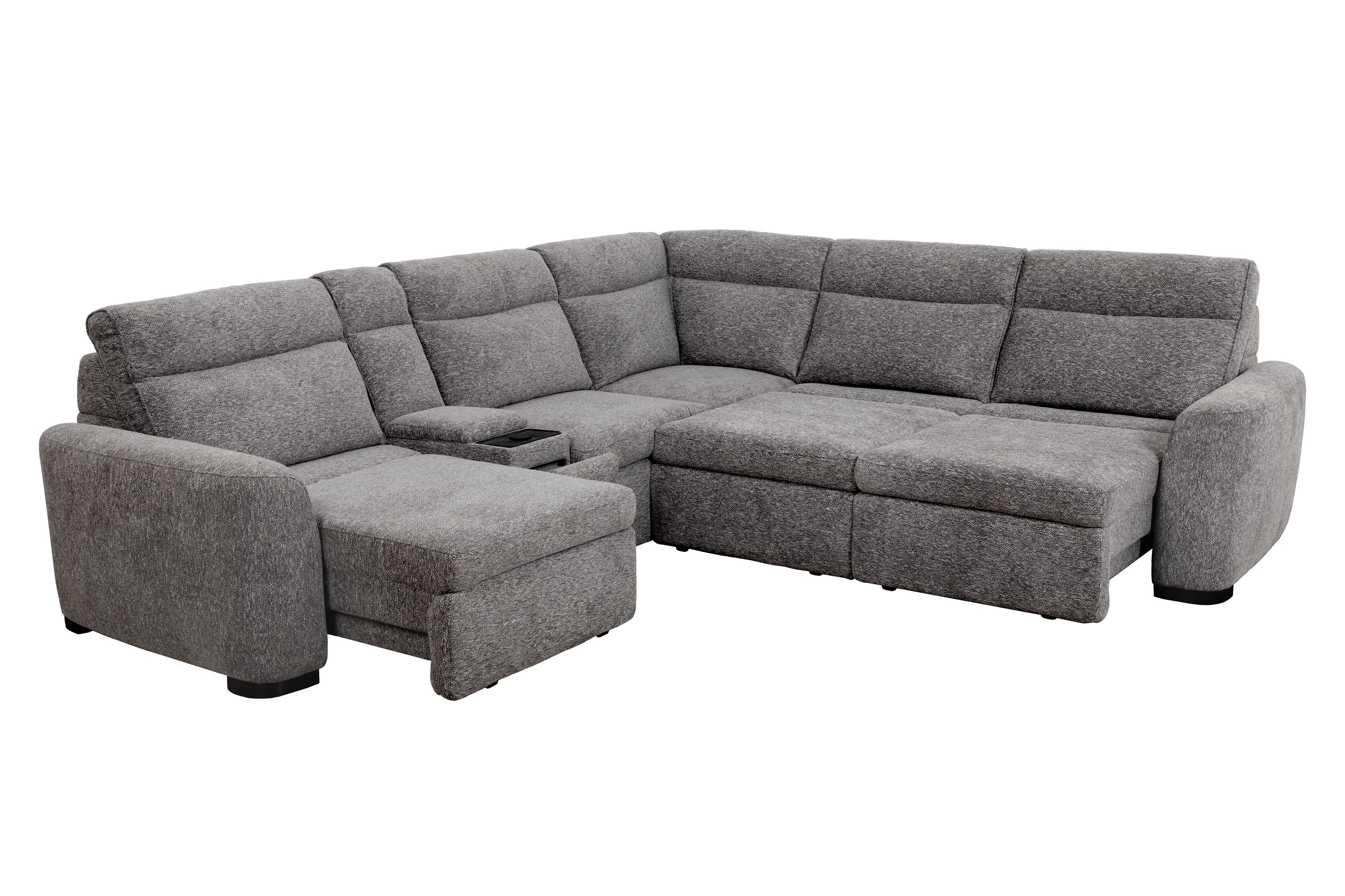 6-Piece Power Sliding Sectional