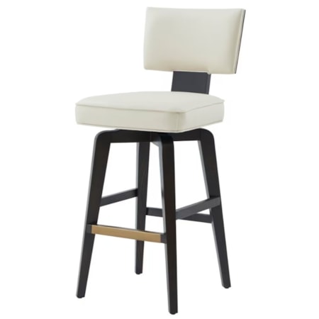 55 Broadway Swivel Bar Stool