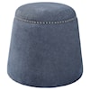 Uttermost Gumdrop Gumdrop Denim Ottoman