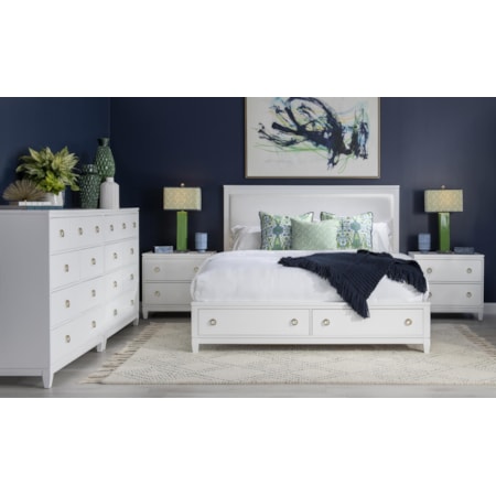 Queen Panel Bed