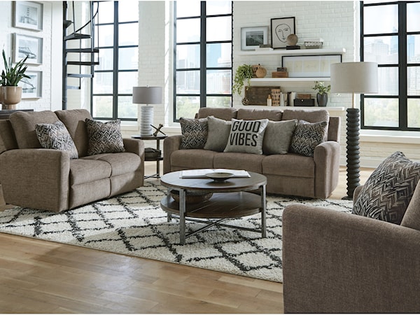 Power Reclining Living Room Group