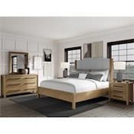 Contemporary 4-Piece King Bedroom Set