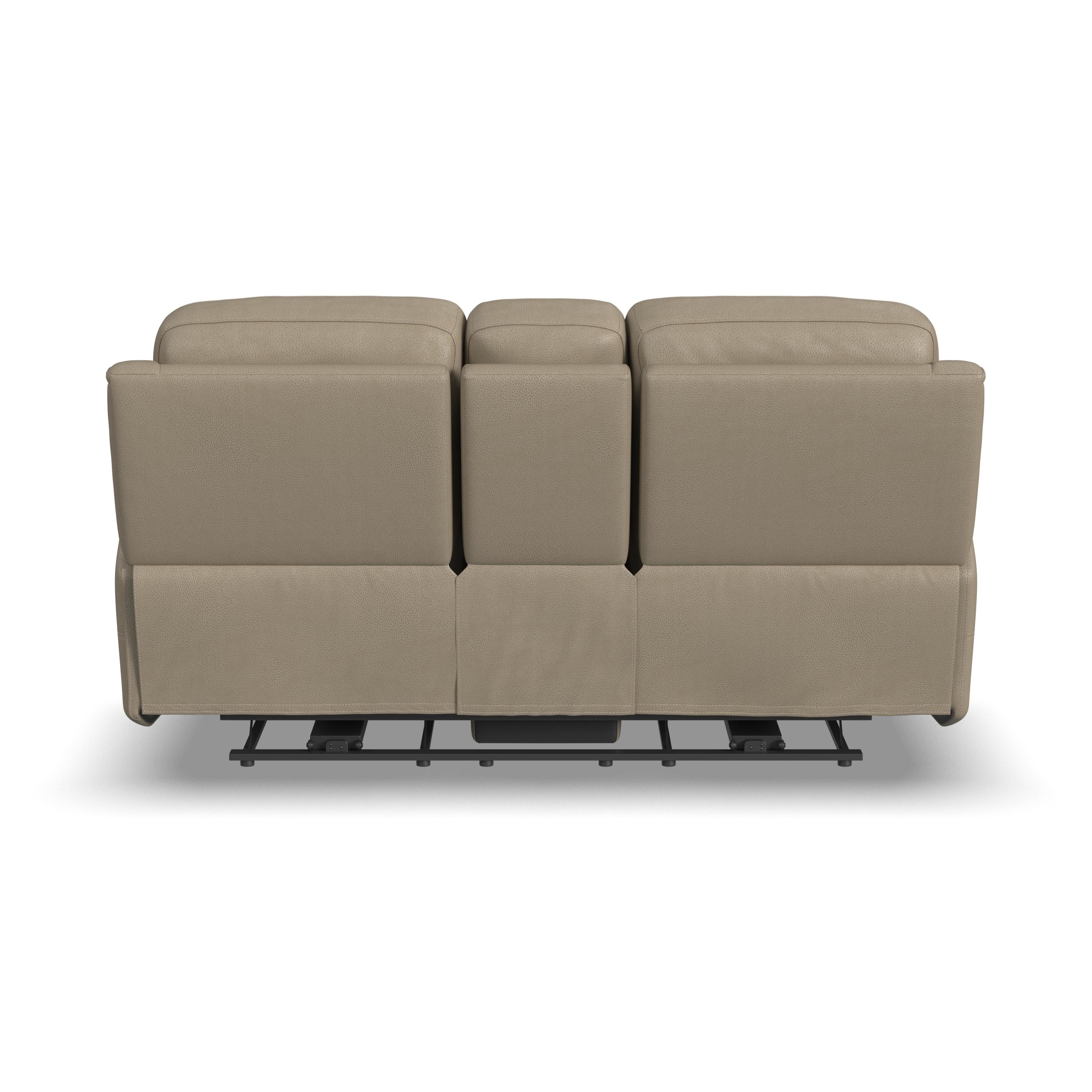 Flexsteel Crew Power Reclining Console Loveseat