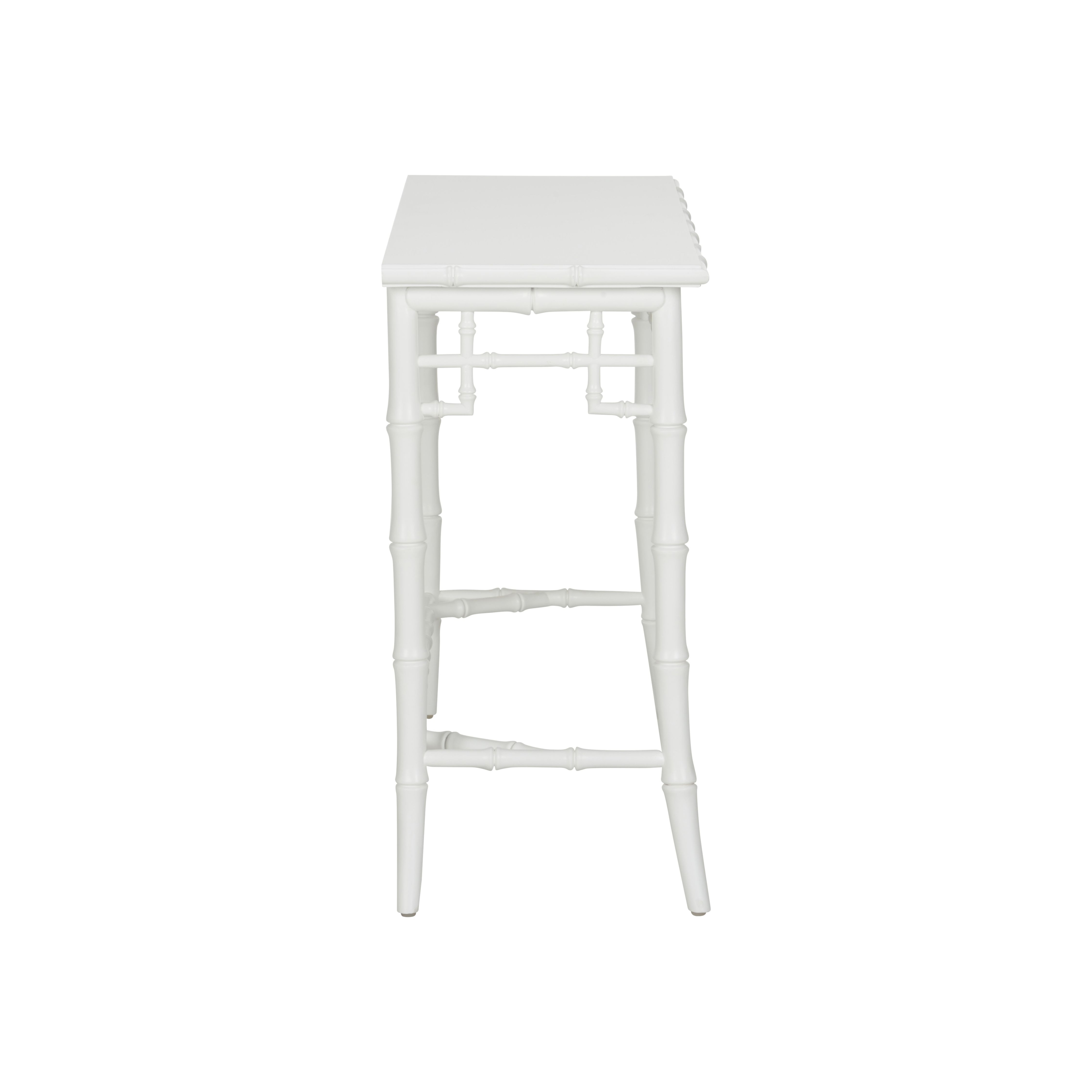 Chelsea House Chelsea House Misc Bamboo Console - White