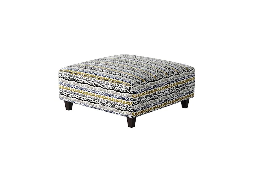 Grab A Seat Cocktail Ottoman by Fusion Furniture at Esprit Decor Home Furnishings