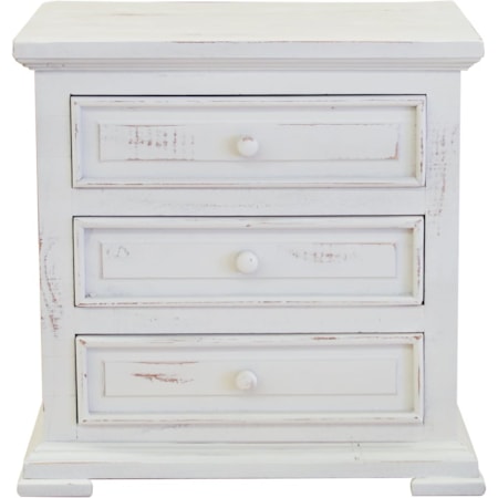 3-Drawer Nightstand