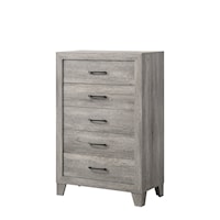 Hopkins Contemporary 5-Drawer Bedroom Chest