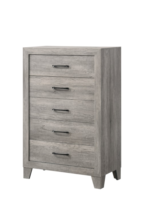 Hopkins Contemporary 5-Drawer Bedroom Chest