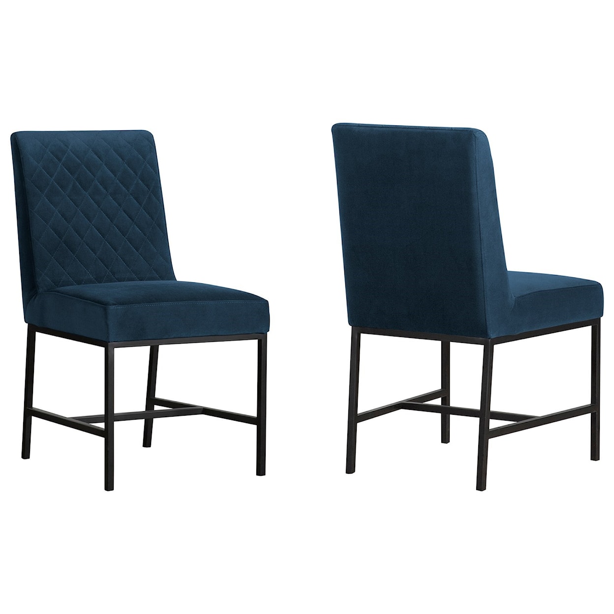 Armen Living Napoli Set of 2 Dining Chairs