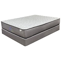 King Plush Tight Top Two-Sided Mattress and 9" Foundation