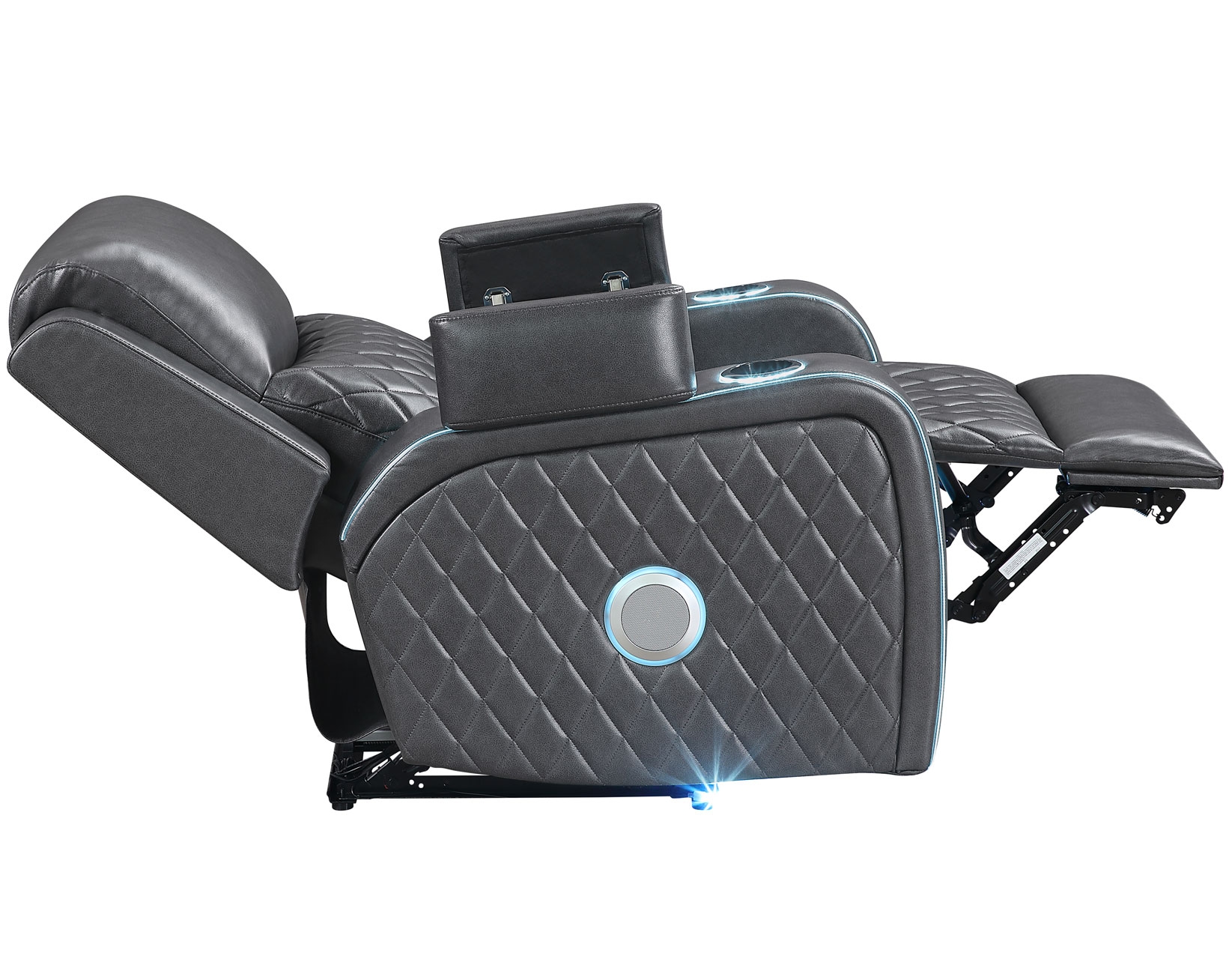 Steve Silver Luna Power Recliner w/Ambient Lighting & Charging