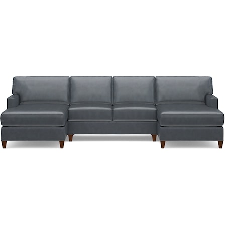 Leatherstone 3-Piece Transitional Sectional Sofa