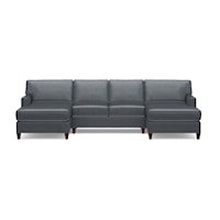 Leatherstone 3-Piece Transitional Sectional Sofa