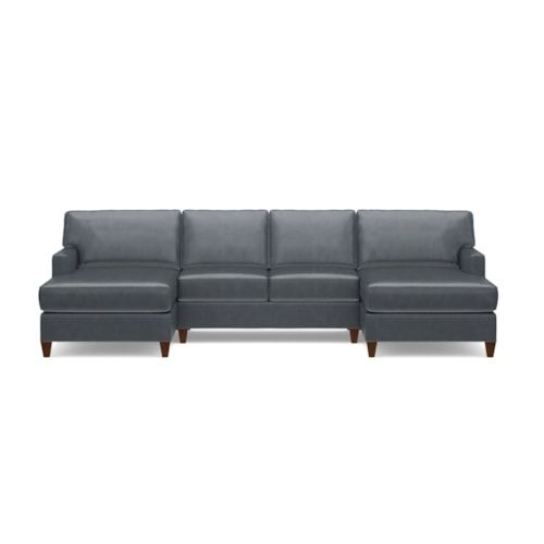 Leatherstone 3-Piece Transitional Sectional Sofa