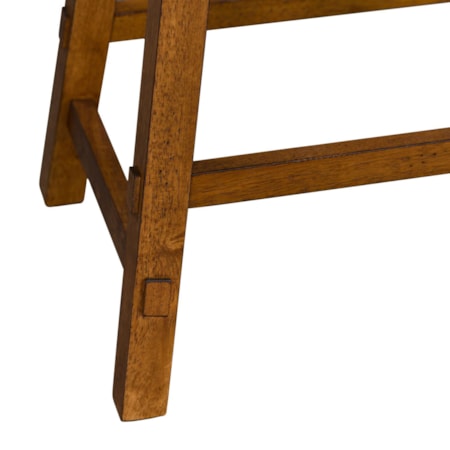 24 Inch Sawhorse Counter Height Stool