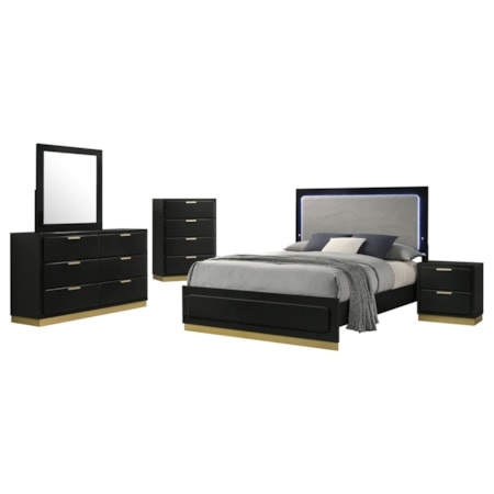 Caraway 5-piece Cal King Bedroom Set