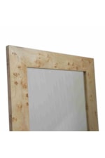 LR Home Mirrors Rustic Large Wood Framed Mirror