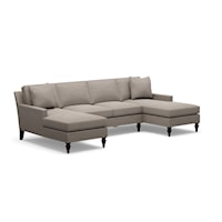 Leonardo 3-Piece Customizable Sectional Chaise Sofa