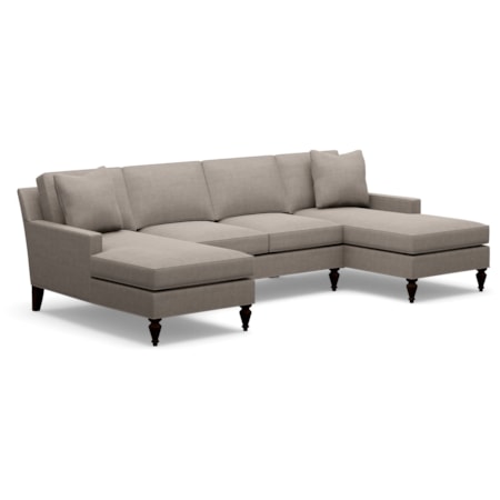 3-Piece Sectional Chaise Sofa