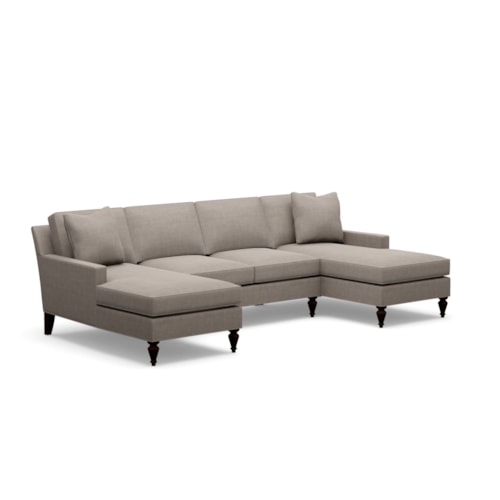 Leonardo 3-Piece Customizable Sectional Chaise Sofa