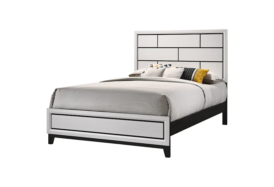 Akerson Queen Bed by Crown Mark at Z & R Furniture
