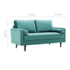 Modway Valour Loveseat