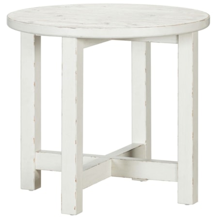 Round End Table