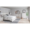 Michael Alan Select Altyra King Storage Bed with Upholstered Headboard