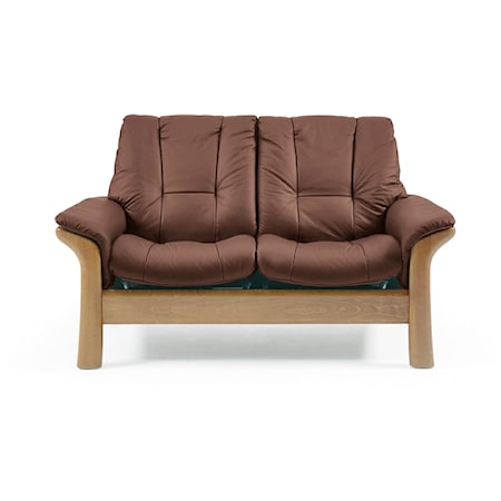 Low-Back Reclining Loveseat