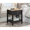 Sauder Cottage Road Nightstand with Lower Storage Shelf