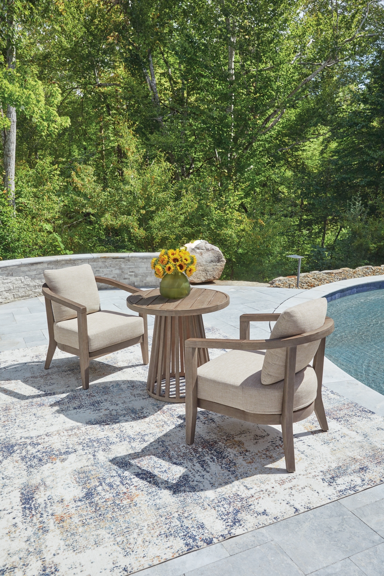 Signature Design by Ashley Joy Lagoon Dining Set