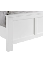 New Classic Andover Transitional Twin Panel Bed with Decorative Molding