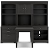 Signature Design by Ashley Beckincreek 6-Piece Peninsula Desk