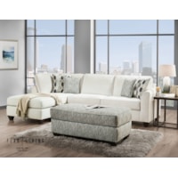 Transitional Sofa Chaise