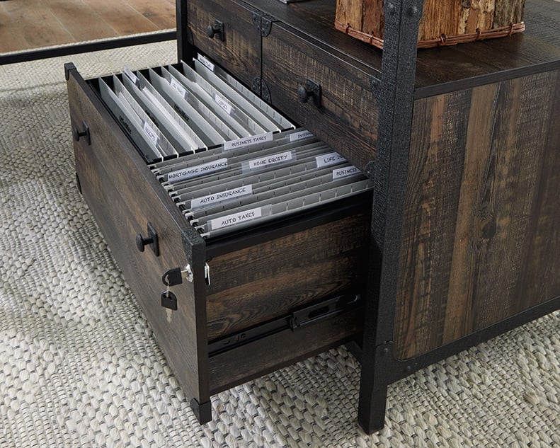 Sauder Steel River Steel River L-Shaped Desk