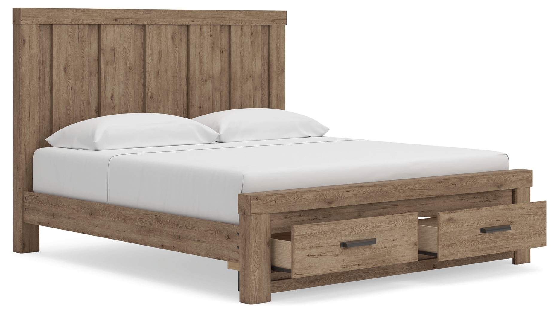 Signature Design by Ashley Oliandon King Panel Storage Bed