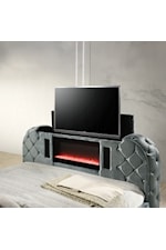 Fireplace Decor & TV Stand