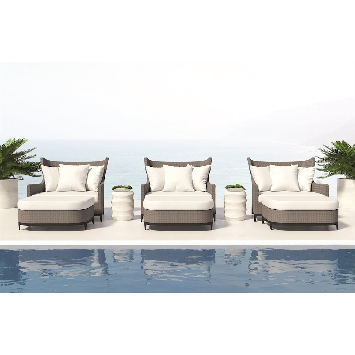 Bernhardt Bernhardt Exteriors Kai Outdoor Accent Table